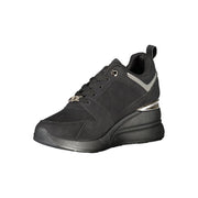 Laura Biagiotti Black Polyester Sneaker