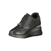 Laura Biagiotti Black Polyester Women Sneaker
