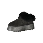 Laura Biagiotti Black Polyester Sneaker