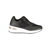 Laura Biagiotti Black Polyester Women Sneaker