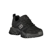 Laura Biagiotti Black Polyester Sneaker