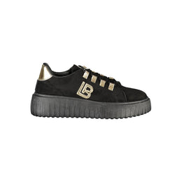 Laura Biagiotti Black Polyester Sneaker