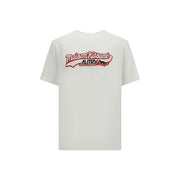 Autry White Cotton T-Shirt