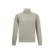 Cruciani Green Wool Turtleneck