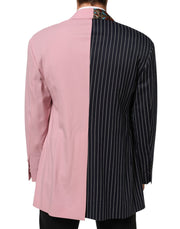 Dolce & Gabbana Multicolor Patchwork Single Breasted Jacket Blazer