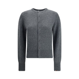 Extreme Cashmere Gray Cashmere Cardigan