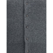 Extreme Cashmere Gray Cashmere Cardigan