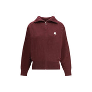 Marant Etoile Bordeaux Cotton Cardigan