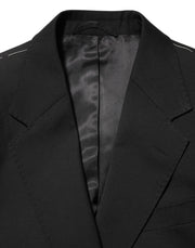 Dolce & Gabbana Black STAFF 2 Buttons Suit Jacket Blazer