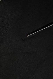 Dolce & Gabbana Black Necklace Crystal DG Logo Sweatshirt Sweater