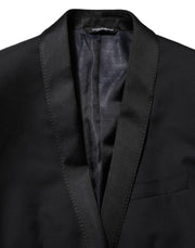 Dolce & Gabbana Black GOLD 1 Button Suit Jacket Men Blazer
