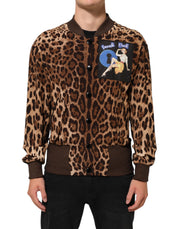 Dolce & Gabbana Brown Leopard Print 