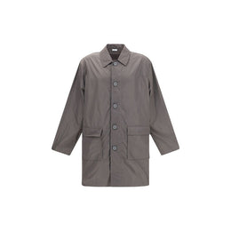 Thom Browne Brown Polyester Trench Coat
