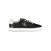 Calvin Klein Black Polyester Sneaker
