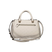 Guess Jeans White Polyethylene Handbag