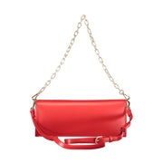 Mario Valentino Red Polyethylene Handbag