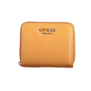 Guess Jeans Brown Polyethylene Wallet