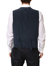 Dolce & Gabbana Black MARTINI 2 Buttons Suit 3 Piece Suit