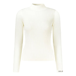 Pepe Jeans White Cotton Sweater