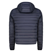 Cavalli Class Blue Polyester Men Jacket