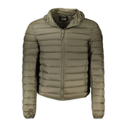 Cavalli Class Green Polyester Jackets & Coat