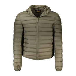 Cavalli Class Green Polyester Jackets & Coat