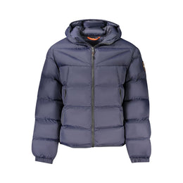 Napapijri Blue Polyamide Jackets & Coat