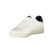 Blauer White Polyester Sneaker