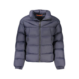 Napapijri Blue Polyamide Jackets & Coat