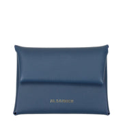 Jil Sander Blue Leather Wallet