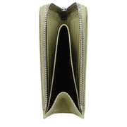 Jil Sander Green Leather Wallet