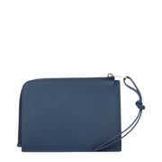 Jil Sander Blue Leather Wallet