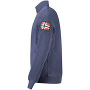 Norway 1963 Blue Polyester Men Sweater