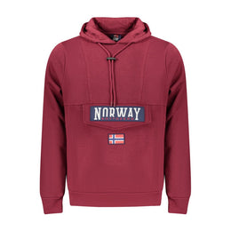 Norway 1963 Purple Cotton Men Sweater