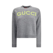 Gucci Gray Wool Sweatshirt