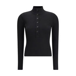 Citizens of Humanity Black Cotton Longsleeve Shirt