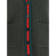 Gucci Green Wool Sleeveles Sweater