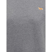 Maison Kitsuné Gray Cotton Sweatshirt