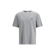 Maison Kitsuné Gray Cotton T-Shirt