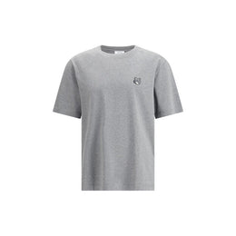 Maison Kitsuné Gray Cotton T-Shirt