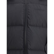 Off-White Black Polyester Full-Length Jacket