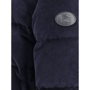 Burberry Blue Cotton Coat