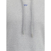 Off-White Gray Cotton Sweatshirt