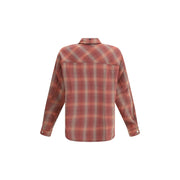 Represent Brown Cotton Pattern Shirt
