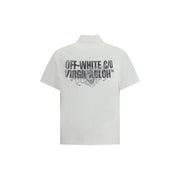 Off-White White Cotton Shortsleeve Shirt