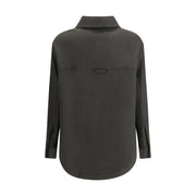 Ami Paris Gray Wool Clothing