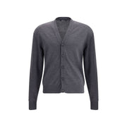 Jacquemus Gray Merino Wool Cardigan