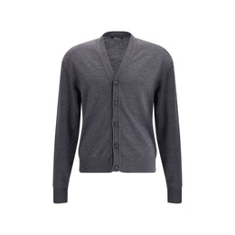 Jacquemus Gray Merino Wool Cardigan
