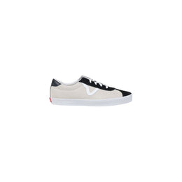 Vans Black And White Suede Leather Sneaker