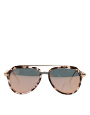 Dolce & Gabbana DG4330 Tortoise Shell Aviator Frame Eyewear Sunglasses